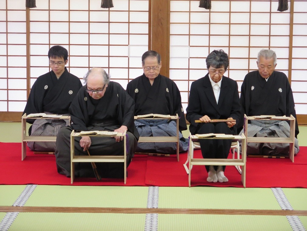 謡曲「田道間守」お稽古会
